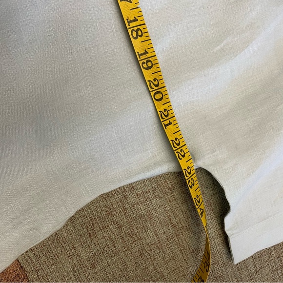 Eileen Fisher relaxed linen button down - Picture 6 of 9